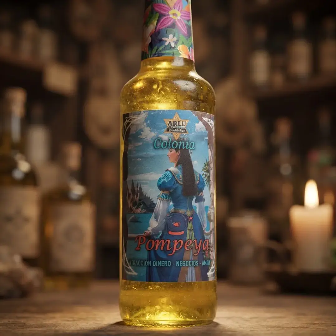 Colonia Pompeya 250 ml – Fragancia Tradicional para Uso Personal y Limpieza Energética 6