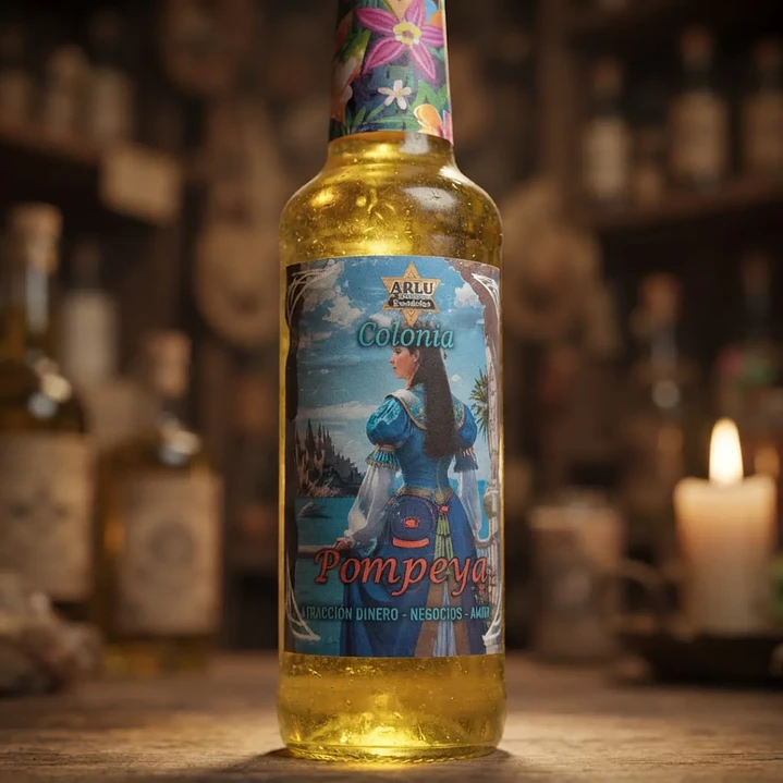Colonia Pompeya 250 ml – Fragancia Tradicional para Uso Personal y Limpieza Energética 6