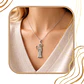 Collar Dije Santa Muerte de Acero Inoxidable – Plateado - Miniatura 5