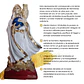 Santa Muerte Blanca con Búho 15 cm – Figura Decorativa Espiritual - Miniatura 5