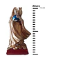 Santa Muerte Dorada con Búho 15 cm – Figura Decorativa Espiritual - Miniatura 6
