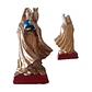 Santa Muerte Dorada con Búho 15 cm – Figura Decorativa Espiritual - Miniatura 7