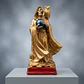 Santa Muerte Dorada con Búho 15 cm – Figura Decorativa Espiritual - Miniatura 8