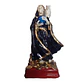 Santa Muerte Negra con Búho 15 cm – Figura Decorativa Espiritual - Miniatura 2