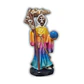 Santa Muerte Multicolor 12 cm – Figura Decorativa Espiritual - Miniatura 3