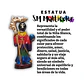 Santa Muerte Multicolor 12 cm – Figura Decorativa Espiritual - Miniatura 5