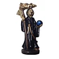 Figura Santa Muerte 12 Cm Negra Figura Decorativa Espiritual - Miniatura 3