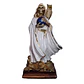 Santa Muerte Blanca con Búho 22 cm – Figura Decorativa Espiritual - Miniatura 7