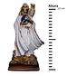 Santa Muerte Blanca con Búho 22 cm – Figura Decorativa Espiritual - Miniatura 3