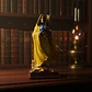 Santa Muerte Dorada con Búho 22 cm – Figura Decorativa Espiritual - Miniatura 7