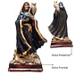 Santa Muerte Negra con Búho 22 cm – Figura Decorativa Espiritual - Miniatura 3