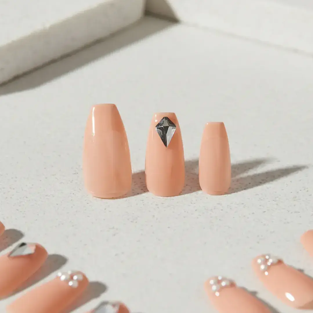 Uñas Press On Autoadhesivas Acabado Natural – Manicura Profesional al Instante 💅✨ 4