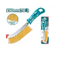 Cepillo Escobilla de Alambre Rizado 250 mm Total THT92102 – Limpieza y Remoción de Óxido - Miniatura 3