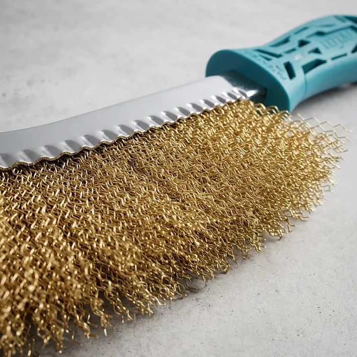 Cepillo Escobilla de Alambre Rizado 250 mm Total THT92102 – Limpieza y Remoción de Óxido 6