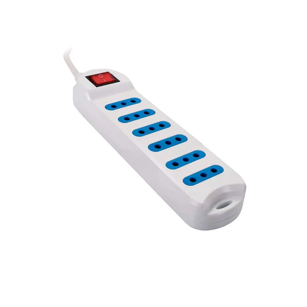 Alargador Eléctrico Philco 6 Entradas 3 Metros con Interruptor 1