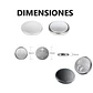 Blíster 5 Pilas Baterías CR2032 Litio 3V - Miniatura 3