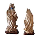 Santa Muerte Dorada 30 Cm Figura Decorativa Espiritual - Miniatura 6