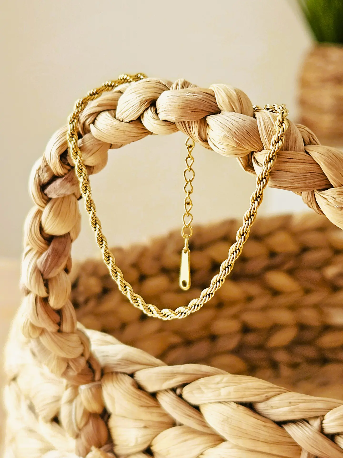 Pulseira Cordão Dourado 1