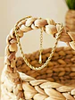 Pulseira Cordão Dourado - Thumbnail 1