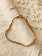 Pulseira Cordão Dourado - Thumbnail 2