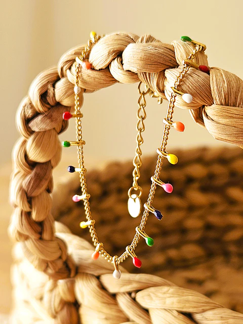 Pulseira Pontos de cor
