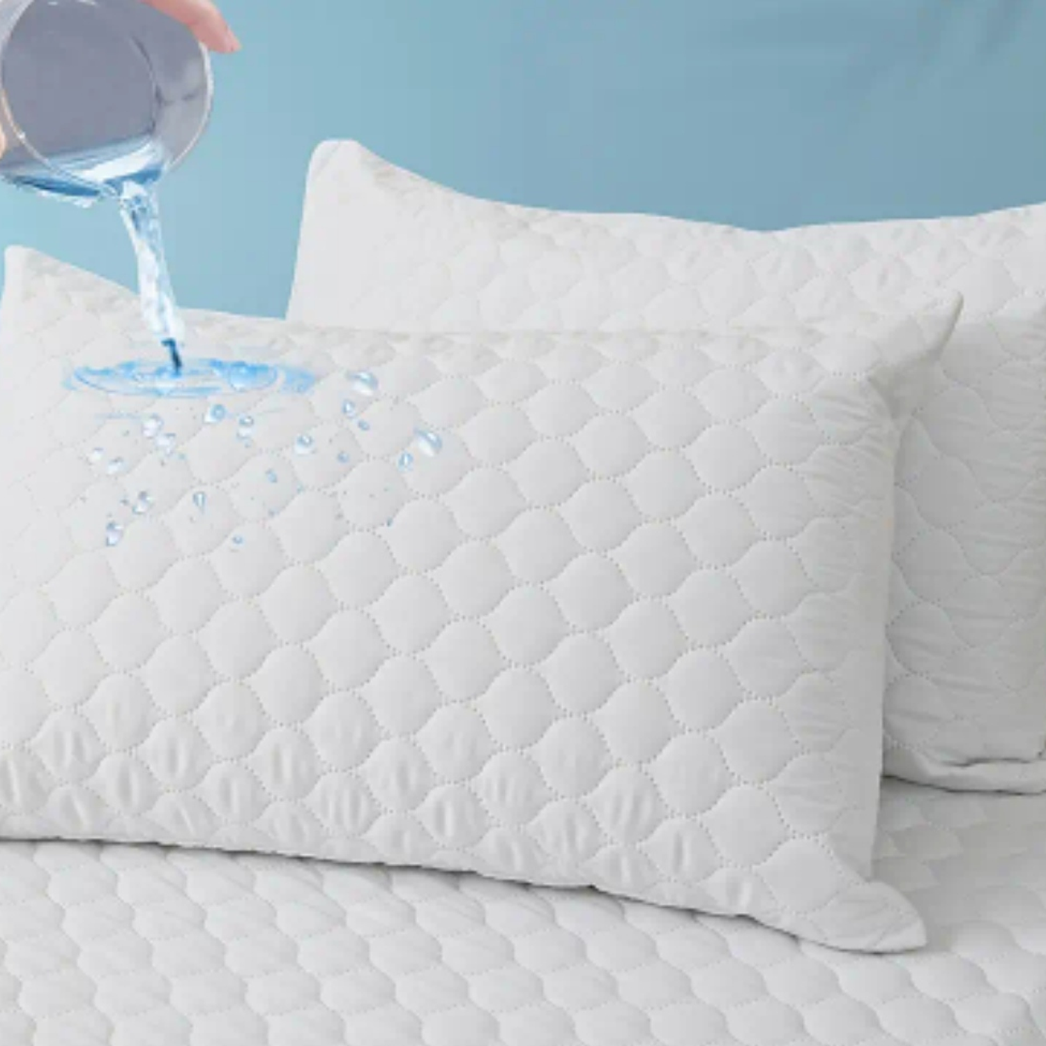 Fundas para Almohadas Acolchadas - 100% Antifluidos Set X2 unidades 50*70 19