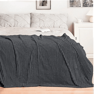 Cobija Termica Diseño Acanalada Doble-Queen 210x190