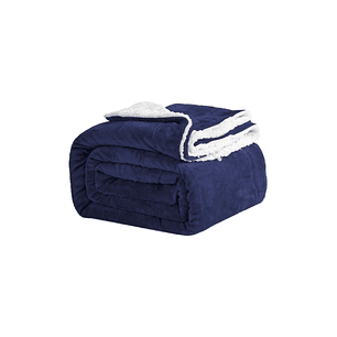 Cobija Ovejero Térmica Lisa Cama Doble-Queen 210x190