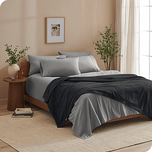 Cobija Manta Microfelpa Cama Doble-Queen 210x190