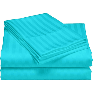 Juego de Sábanas Unicolor Cama Doble Confort y Suavidad