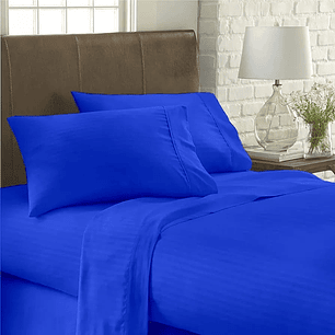 Juego de Sábanas Unicolor Cama Queen Confort y Suavidad