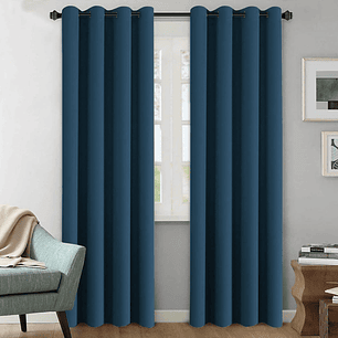 Cortinas Blackoot Decoración Hogar De 140x220 