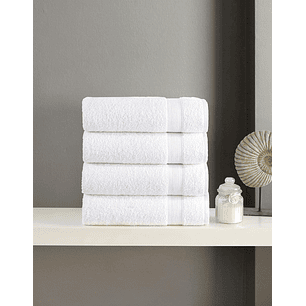 Toalla de Baño de 100% algodón de alta absorción. 70 x 1,40 Color Blanco