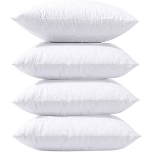 Comfort Pillows 50*70 Set of 4 Units. Anti-mite. White Color