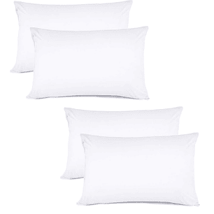 Almohadas Hotelera 45*65 Set de 4 Unidades. Color Blanco