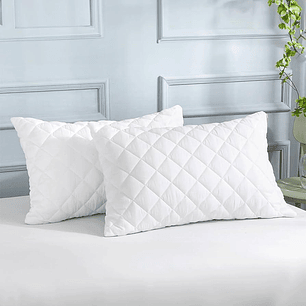 Almohadas Premiun Acolchadas 50*70 Set de 4 Unidades. Antiácaros 