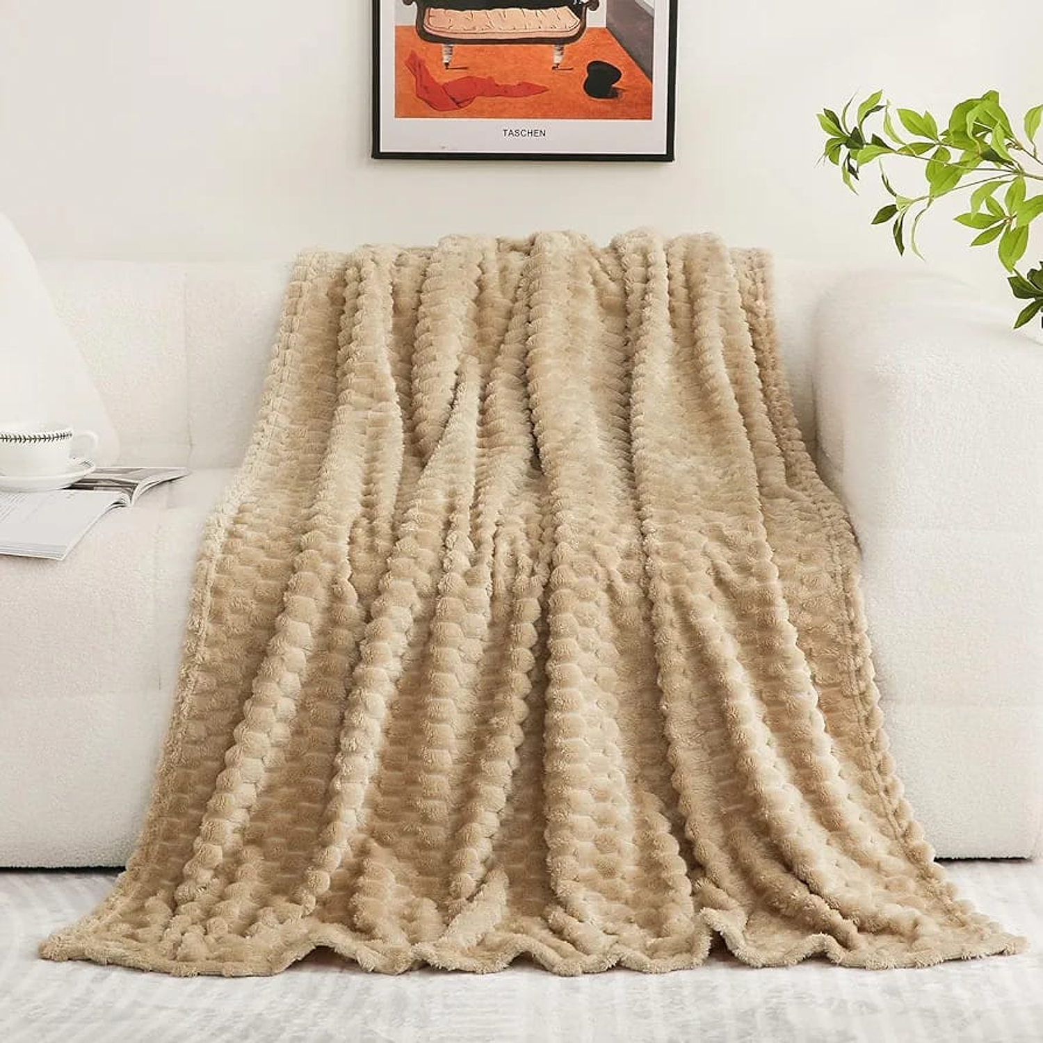 Cobija Termica Diseño 3D Doble-Queen 210x190 5