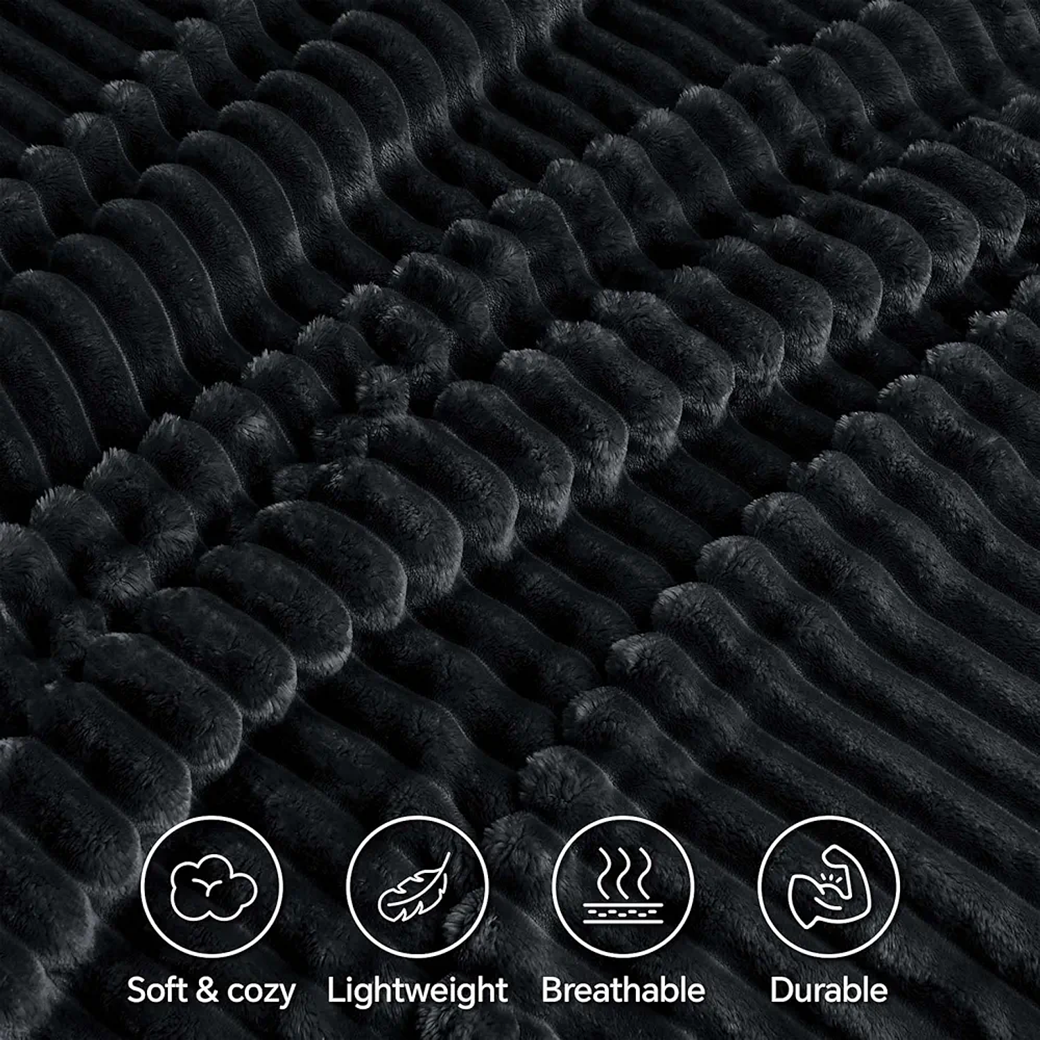 Cobija Térmica Gruesa Acanalada Doble-Queen 210x190 5