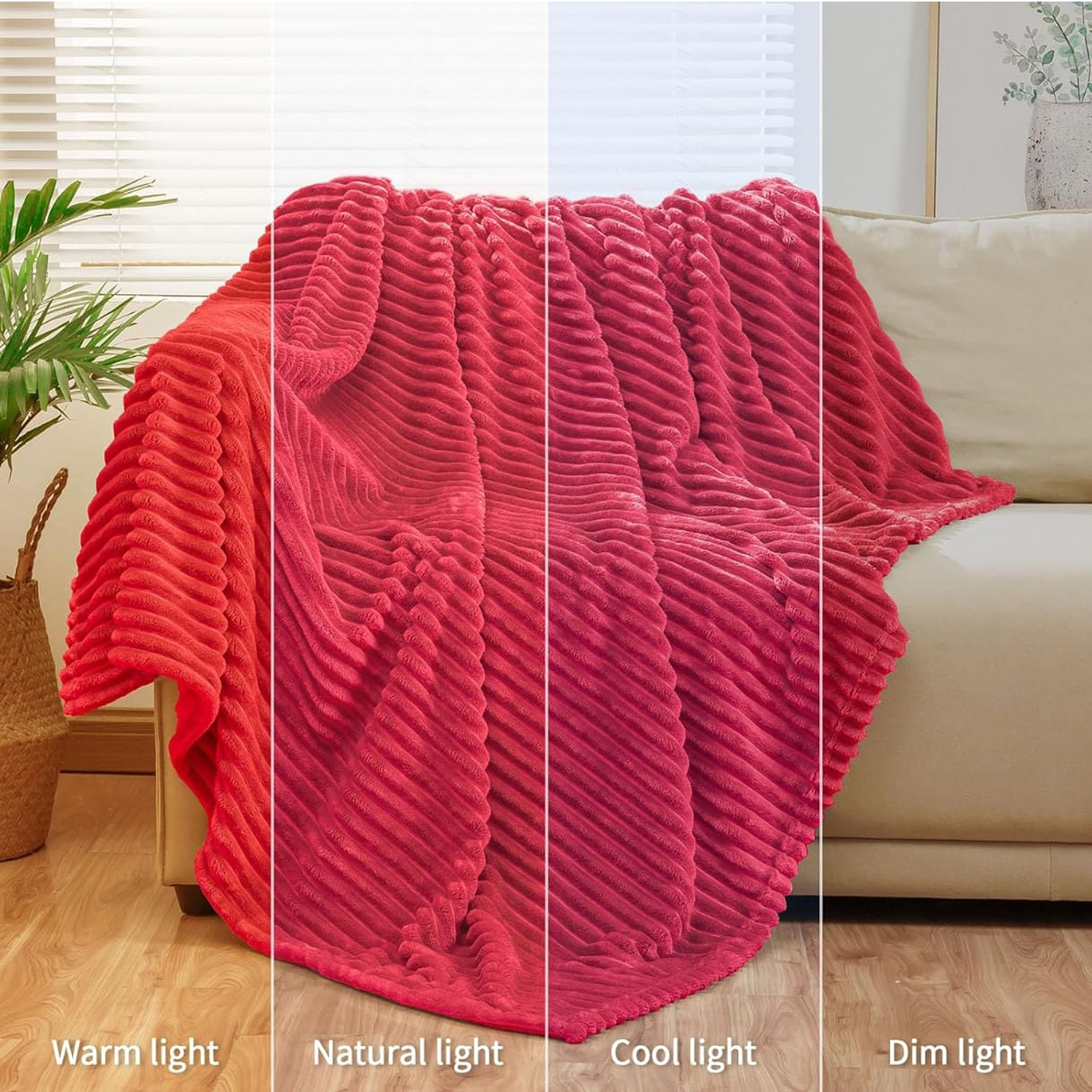 Cobija Térmica Gruesa Acanalada Doble-Queen 210x190 6