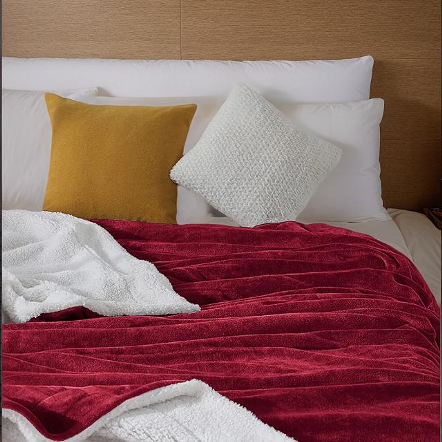 Cobija Ovejero Térmica Lisa Cama King 200x230 10