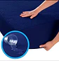 Protector de Colchón Terry 100% Impermeable Color Azul Calidad Premium - Miniatura 2