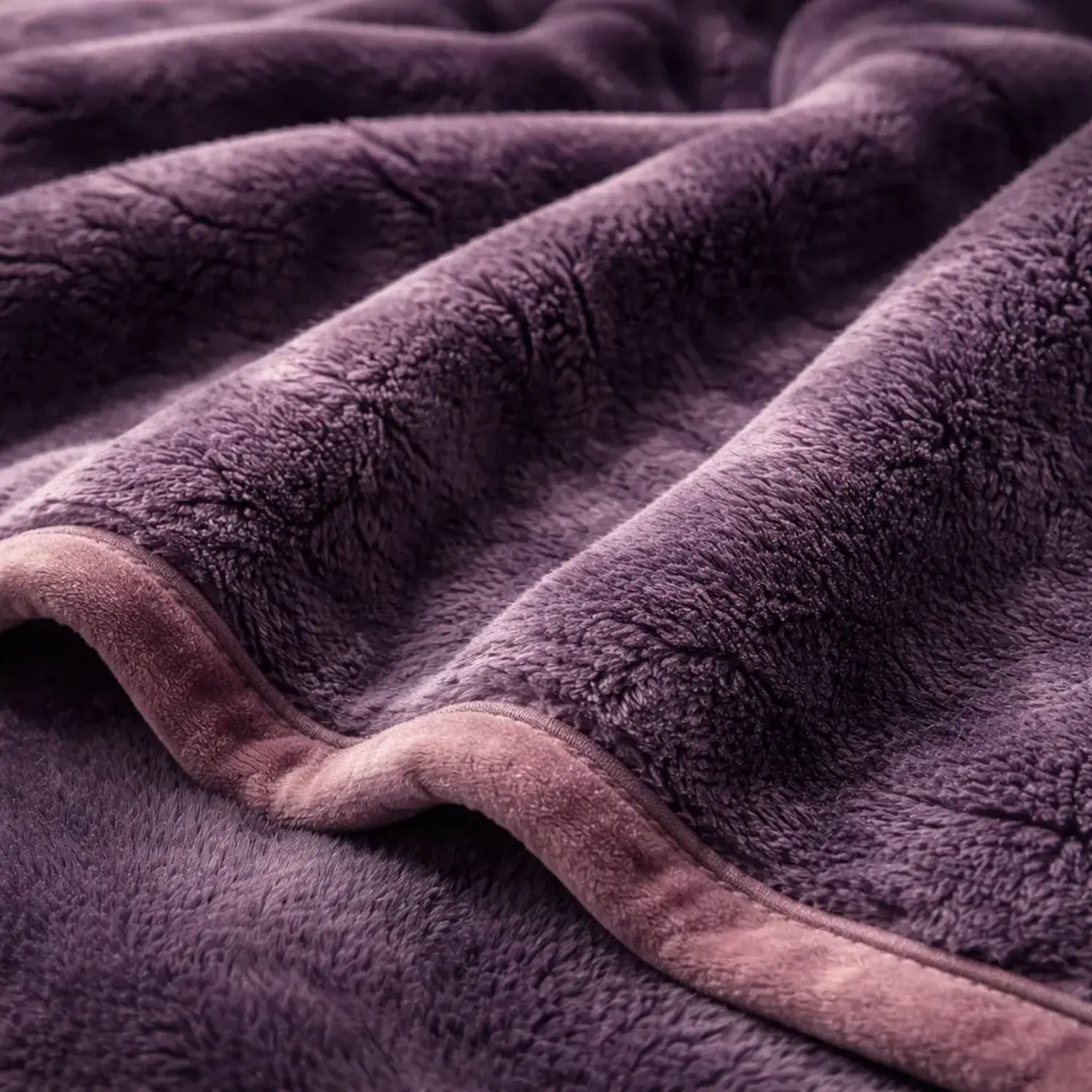 Cobija Ovejera Unicolor Piel De Conejo 190x200 Cm 26