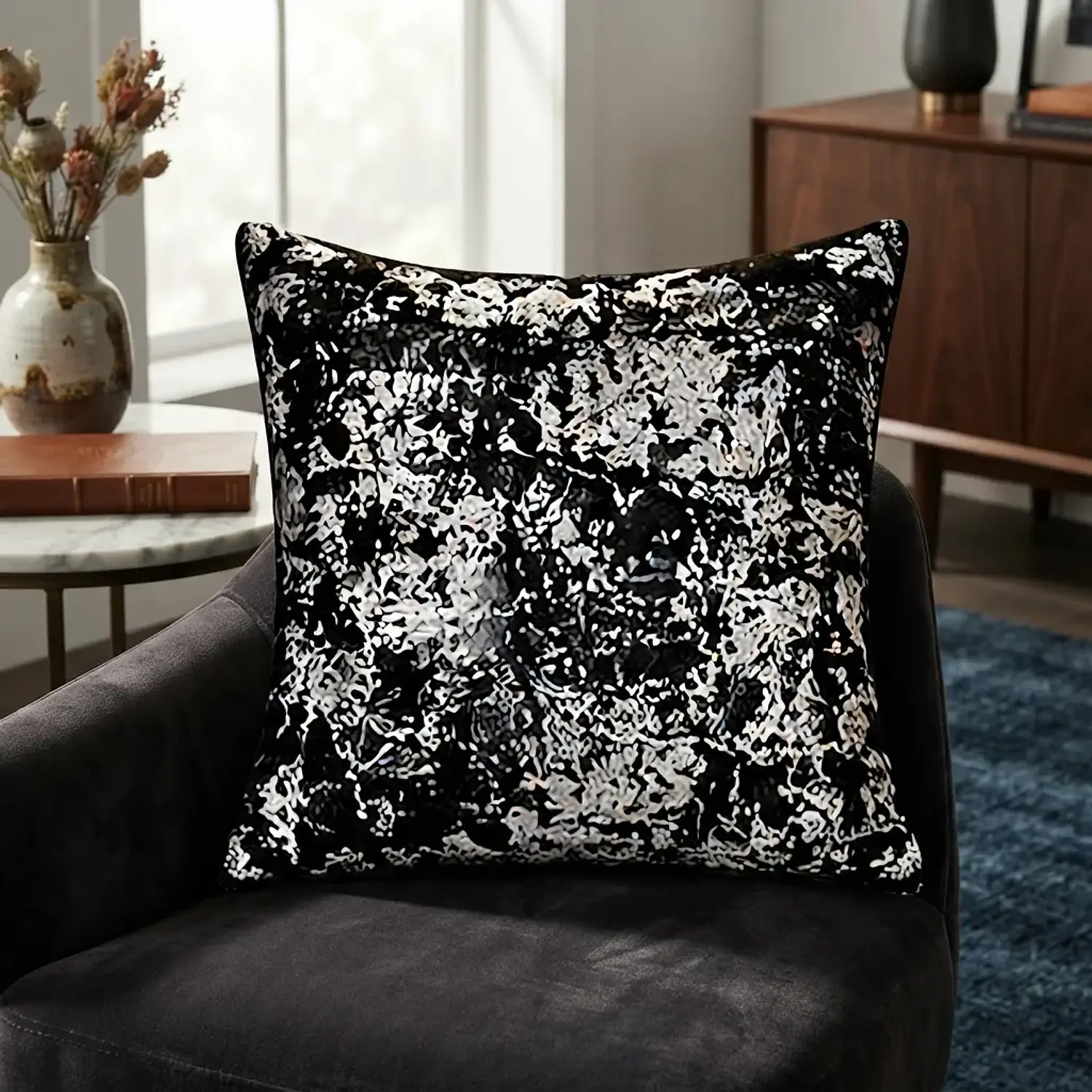 Cojín Decorativo Diseño En Tendendia, Set x2 unidades: 45x45 Cm 10
