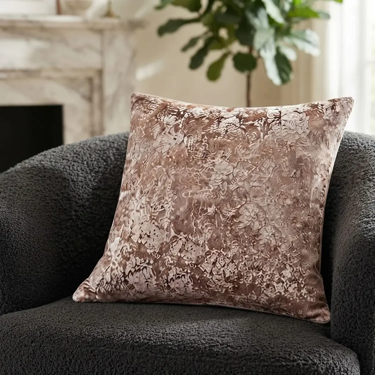 Cojín Decorativo Diseño En Tendendia, Set x2 unidades: 45x45 Cm 35