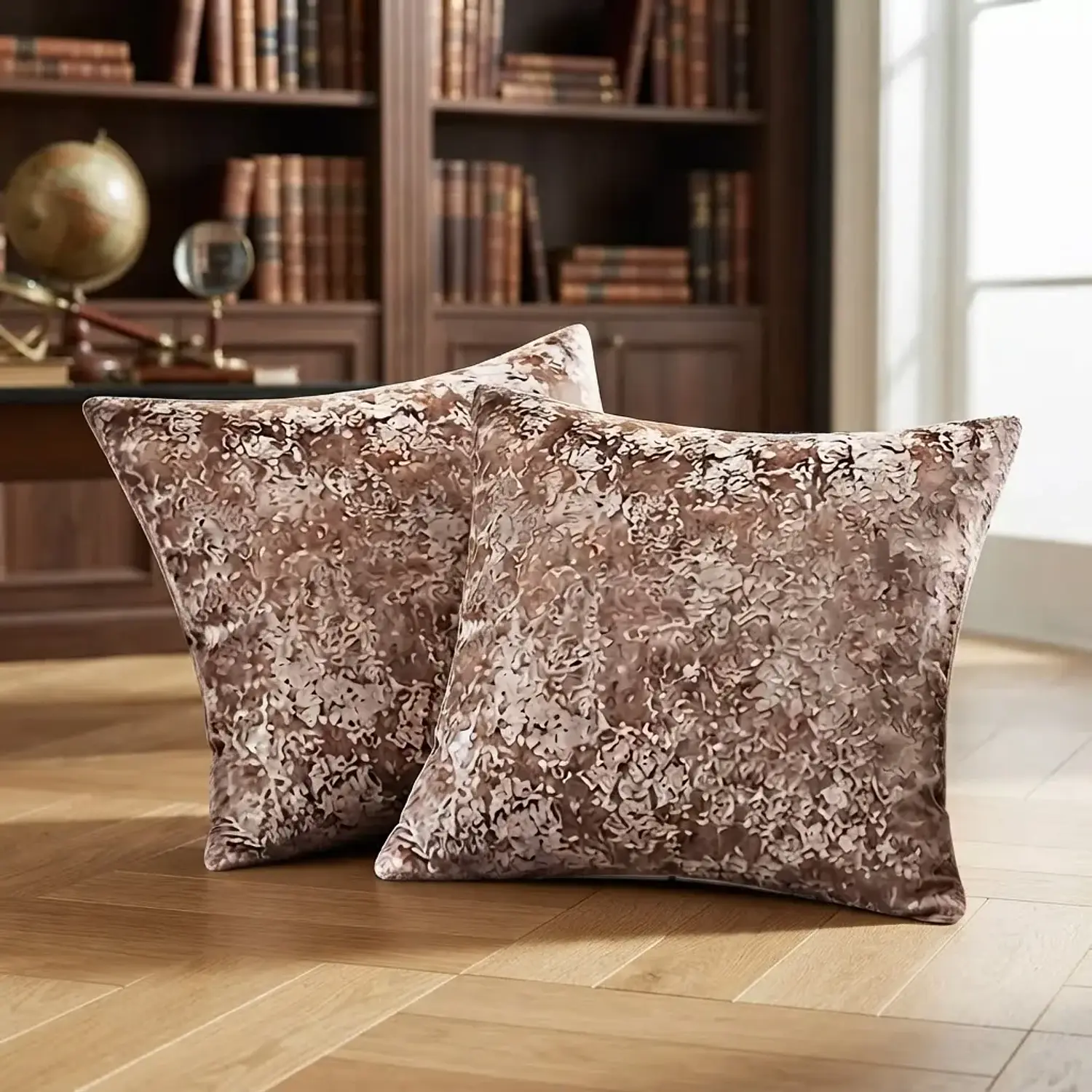 Cojín Decorativo Diseño En Tendendia, Set x2 unidades: 45x45 Cm 36
