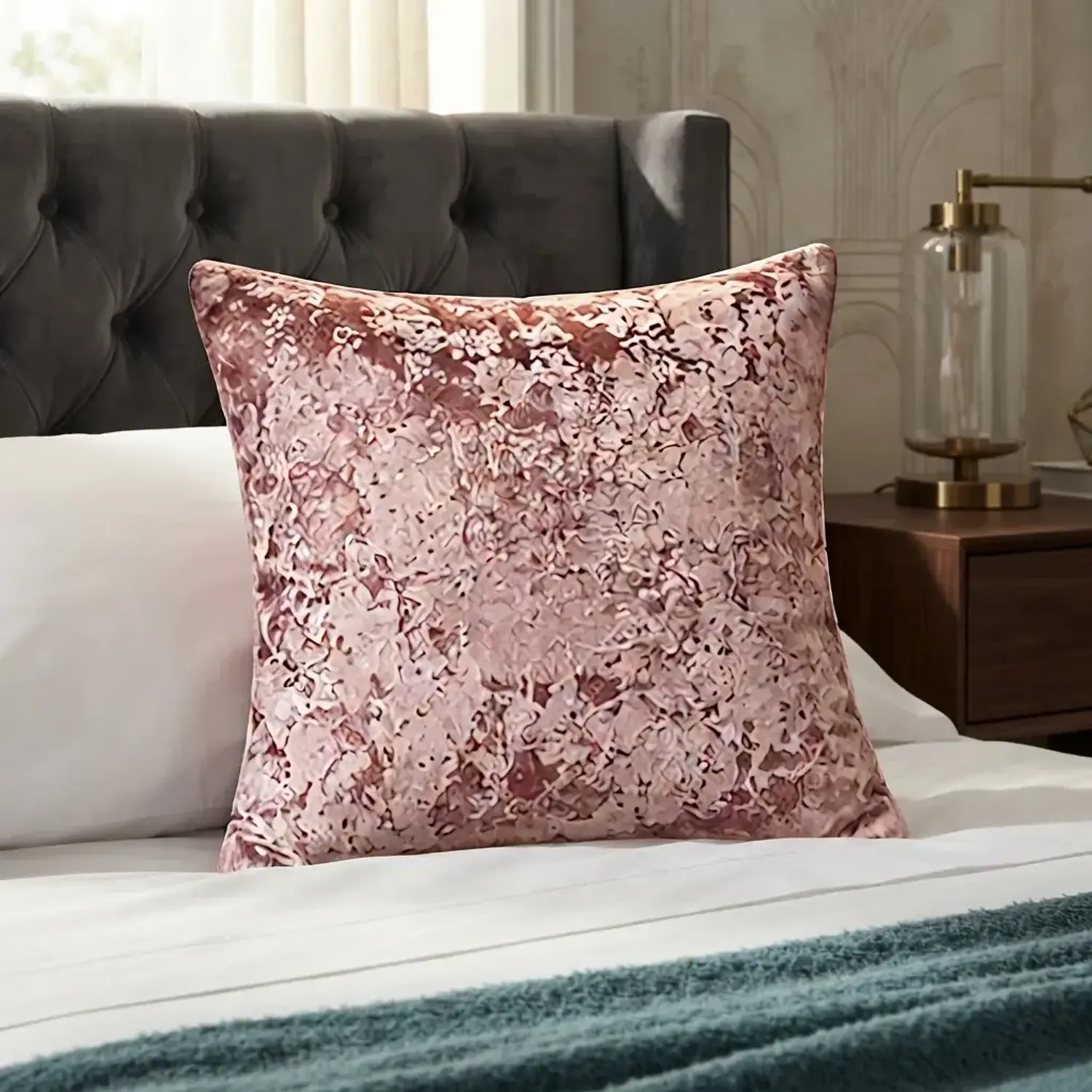 Cojín Decorativo Diseño En Tendendia, Set x2 unidades: 45x45 Cm 43