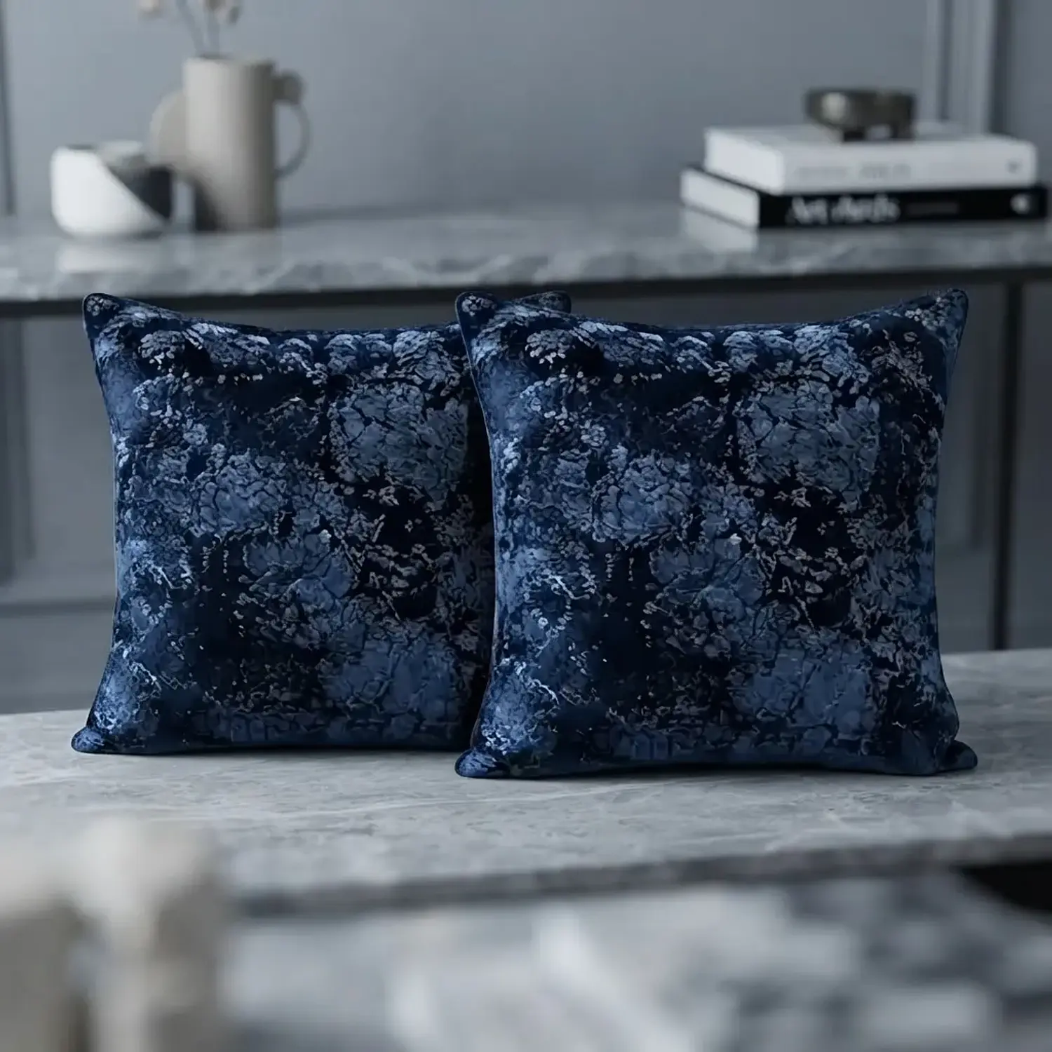 Cojín Decorativo Diseño En Tendendia, Set x2 unidades: 45x45 Cm 46
