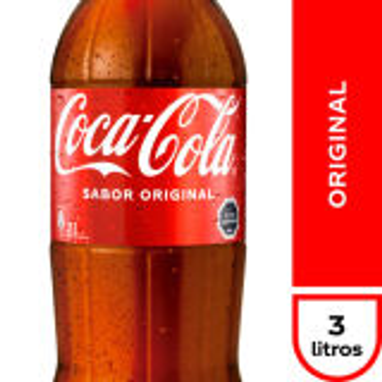 BEBIDA COLA NORMAL 3.0LT COCA COLA unidades por caja 6 1