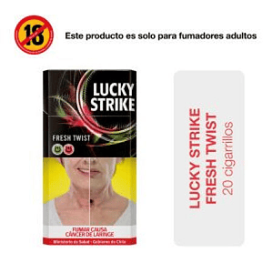 LUCKY STRIKE FRESH TWIST 20/200 SL94 CL PACKx10