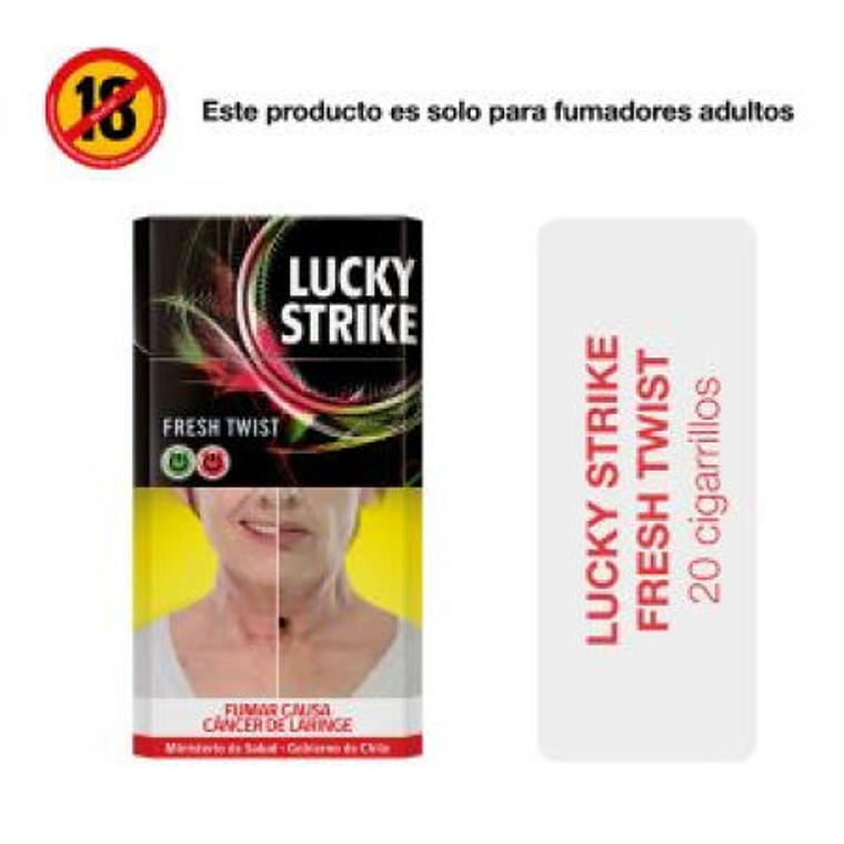 LUCKY STRIKE FRESH TWIST 20/200 SL94 CL PACKx10 1